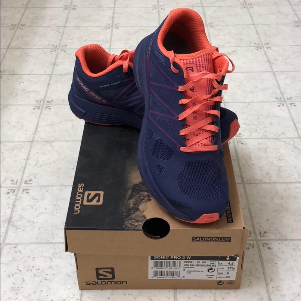 Salomon Sonic pro 2 W running shoes size US W6
